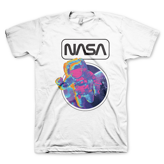 NASA Rainbow Astronaut T-Shirt - VISION MERCH