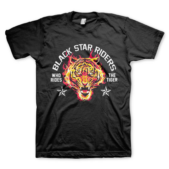 Black Star Riders Tiger T-Shirt - VISION MERCH