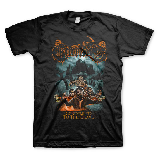 Entrails Condemned To The Grave T-Shirt - VISION MERCH