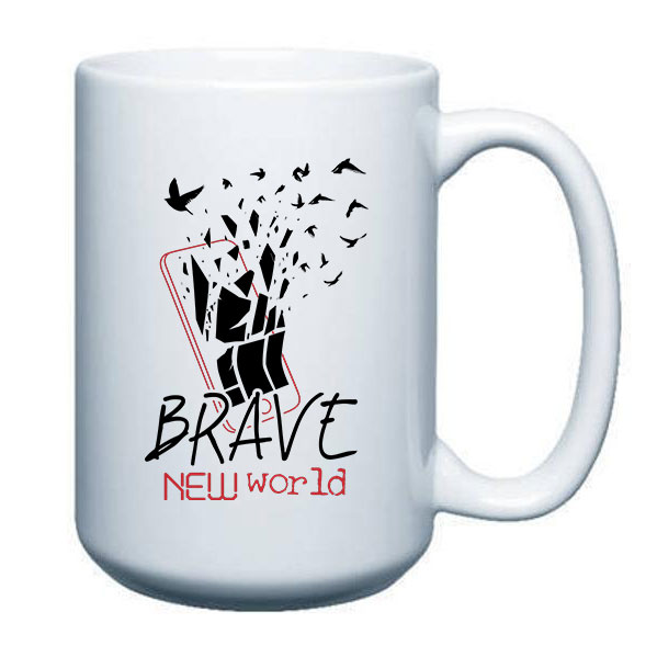 White Sabers Drum And Bugle Corps 15 oz Mug VISION MERCH
