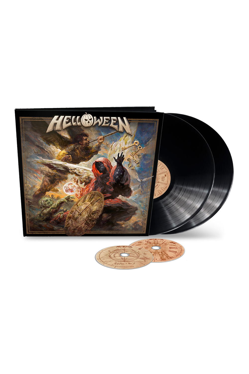 Helloween BLACK VINYL EARBOOK (import) - VISION MERCH