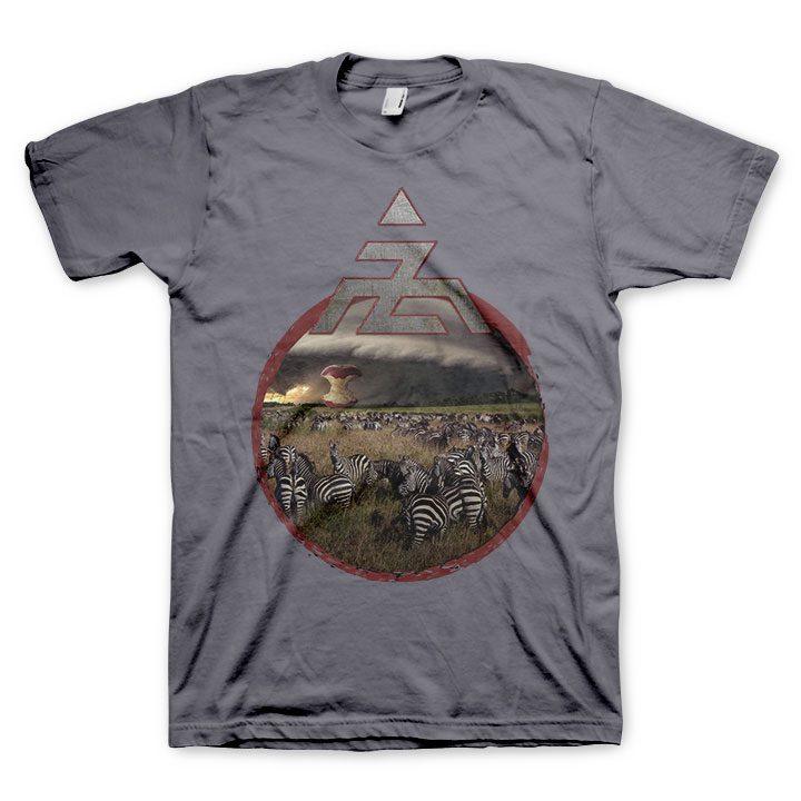 A-Z Horizon Charcoal T-Shirt - VISION MERCH