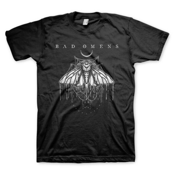 Bad Omens Moth T-Shirt - VISION MERCH