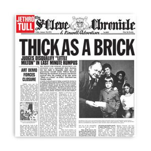 Jethro Tull Thick As A Brick VINYL LP - VISION MERCH