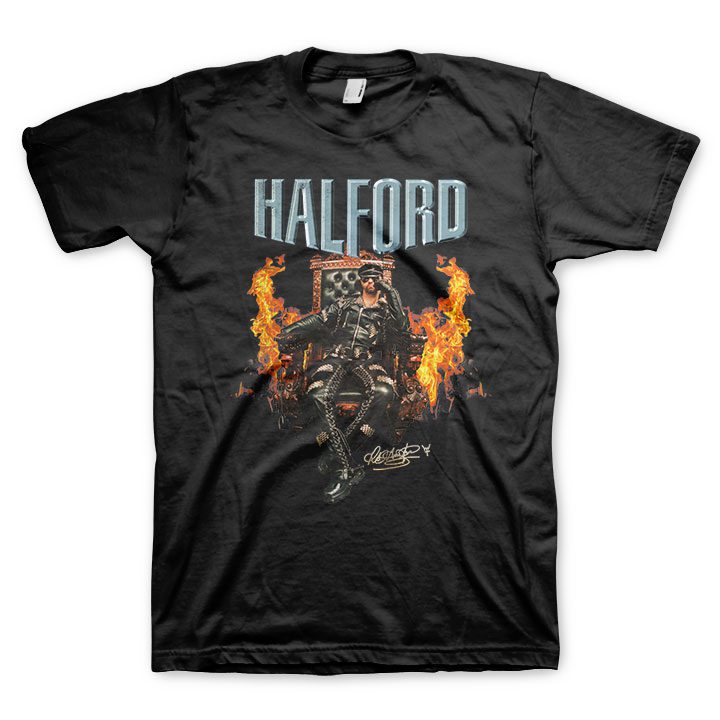 Rob Halford Throne T-Shirt - VISION MERCH