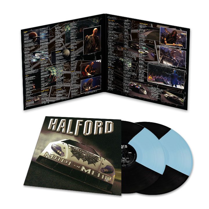 Halford Made Of Metal QUAD SPLIT VINYL 2 LP