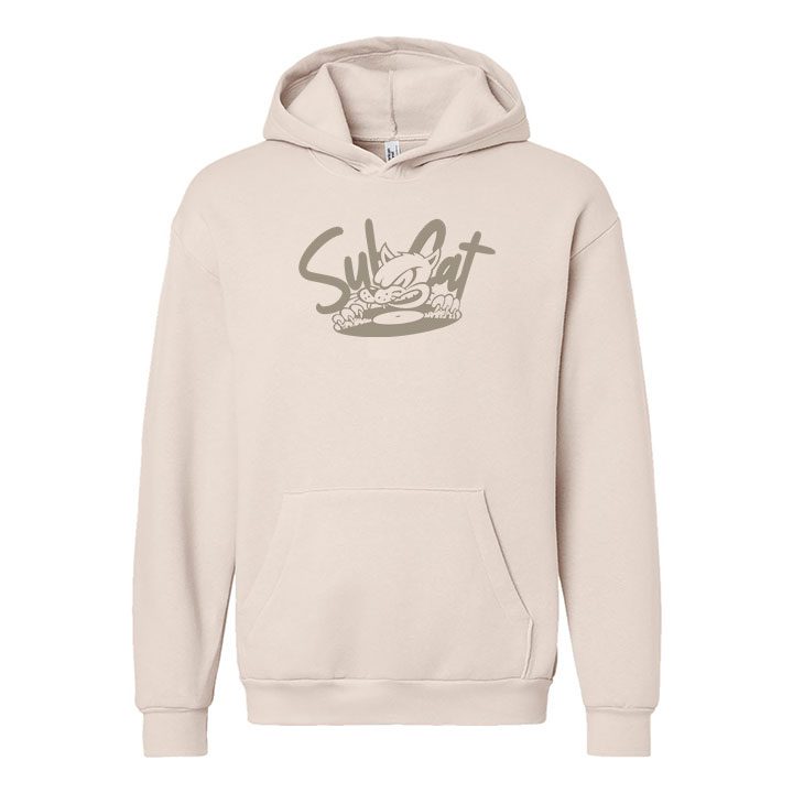 Subcat Vintage SubCat Records Hoodie - VISION MERCH