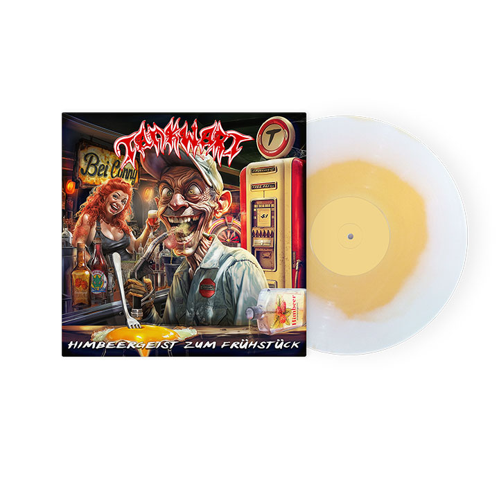 Tankwart-Himbeer-Vinyl-Trans