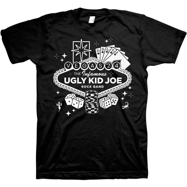 SKOOT ugly kiddオーバーサイズTシャツ Ugly Kid Joe Vegas T-Shirt - VISION MERCH