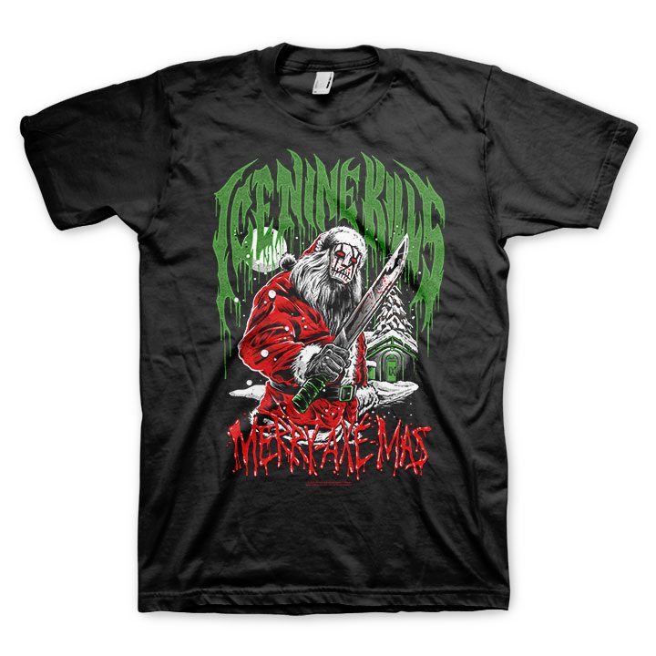 Ice Nine Kills Santa T-Shirt - VISION MERCH
