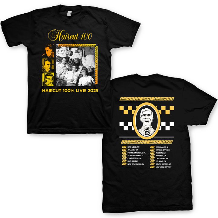 Haircut-100-Pelican-West-Tour-Dates-2025-Black-Shirt-Mock-Up-72dpi