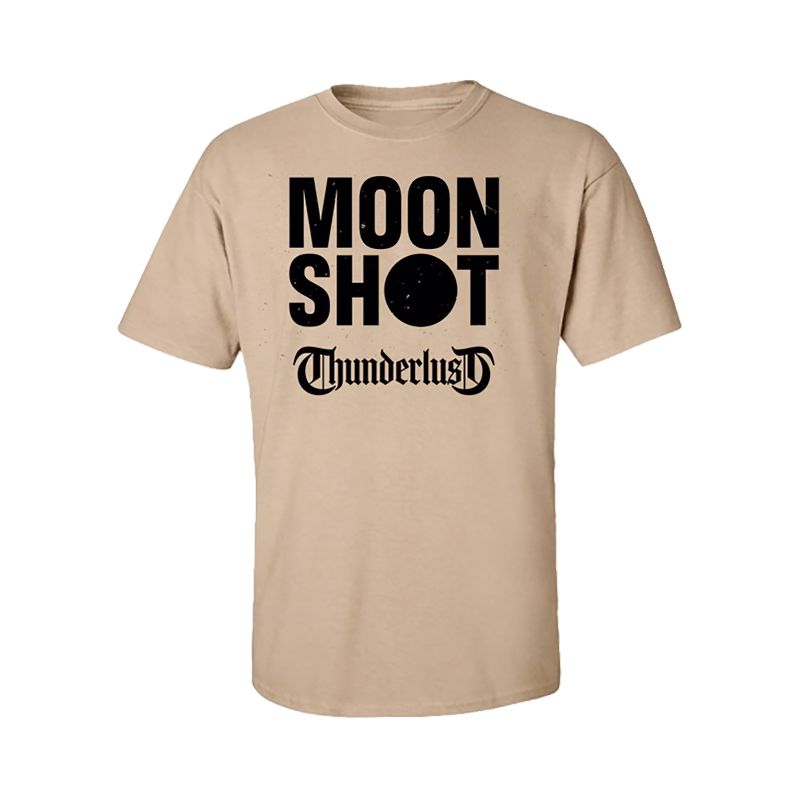 Moon Shot Thunderlust Logo T Shirt Sand